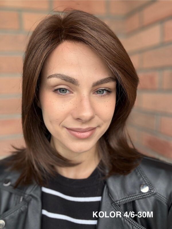 Peruka "Małgorzata" Mono Top, dostępna w wielu kolorach - obrazek 5