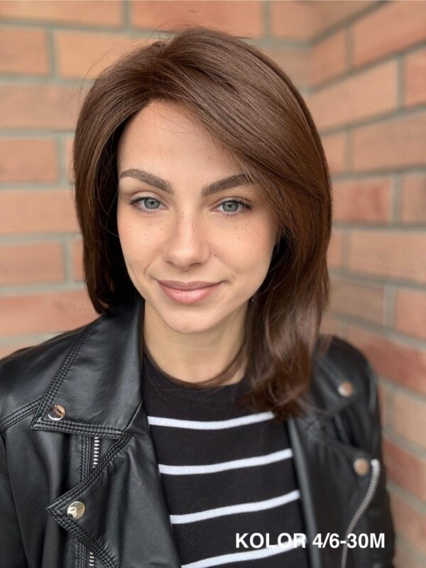 Peruka "Małgorzata" Mono Top, dostępna w wielu kolorach - obrazek 6