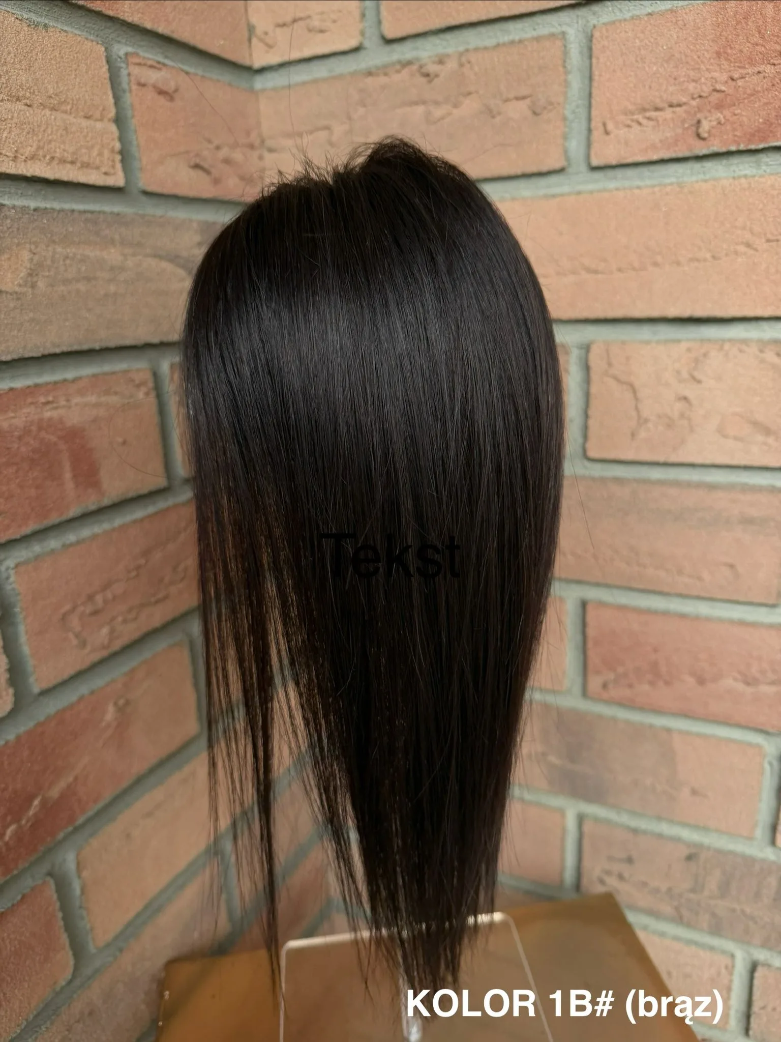 Topper "Noa” włos naturalny, baza 10cm/14cm - obrazek 5