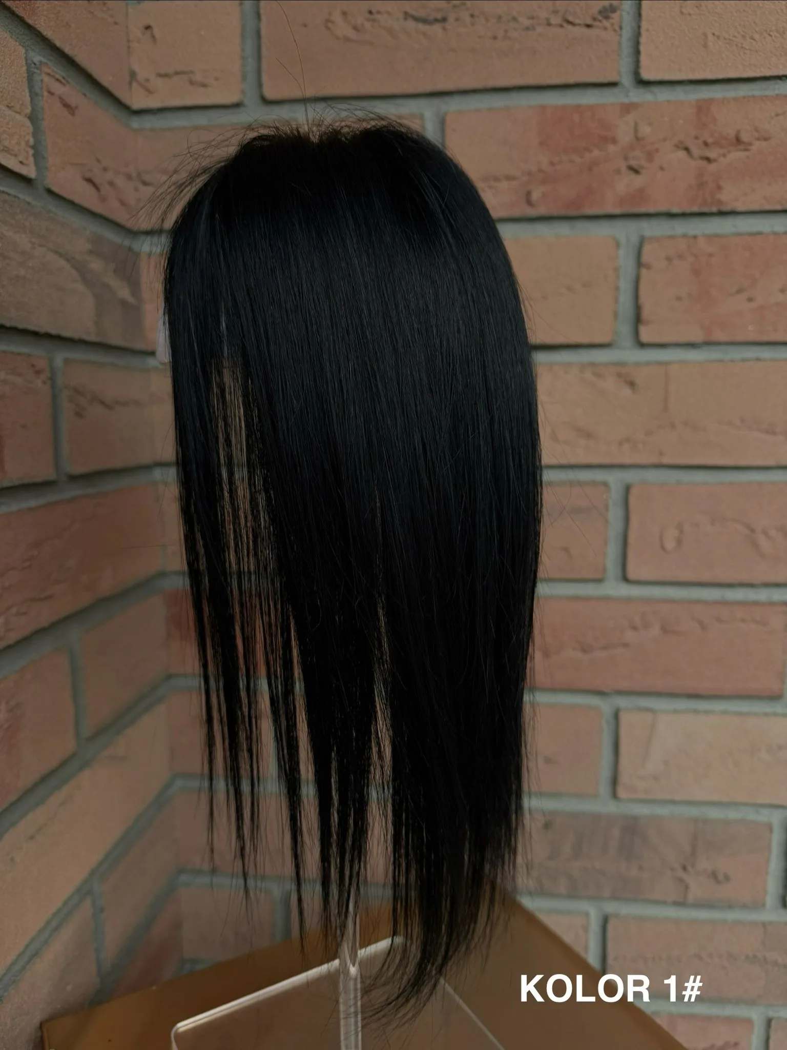 Topper "Noa” włos naturalny, baza 10cm/14cm - obrazek 8