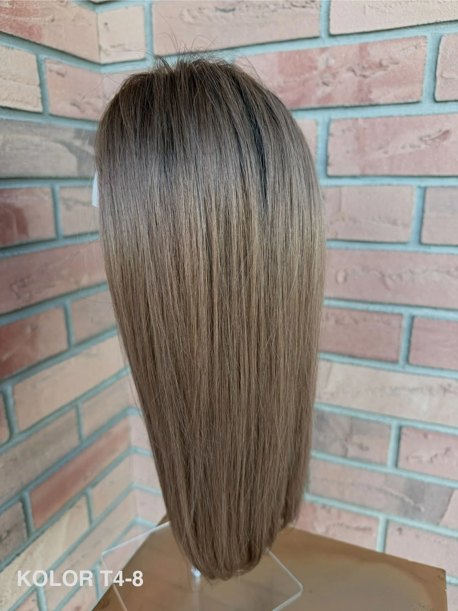 Topper "Noa” włos naturalny, baza 10cm/14cm - obrazek 6