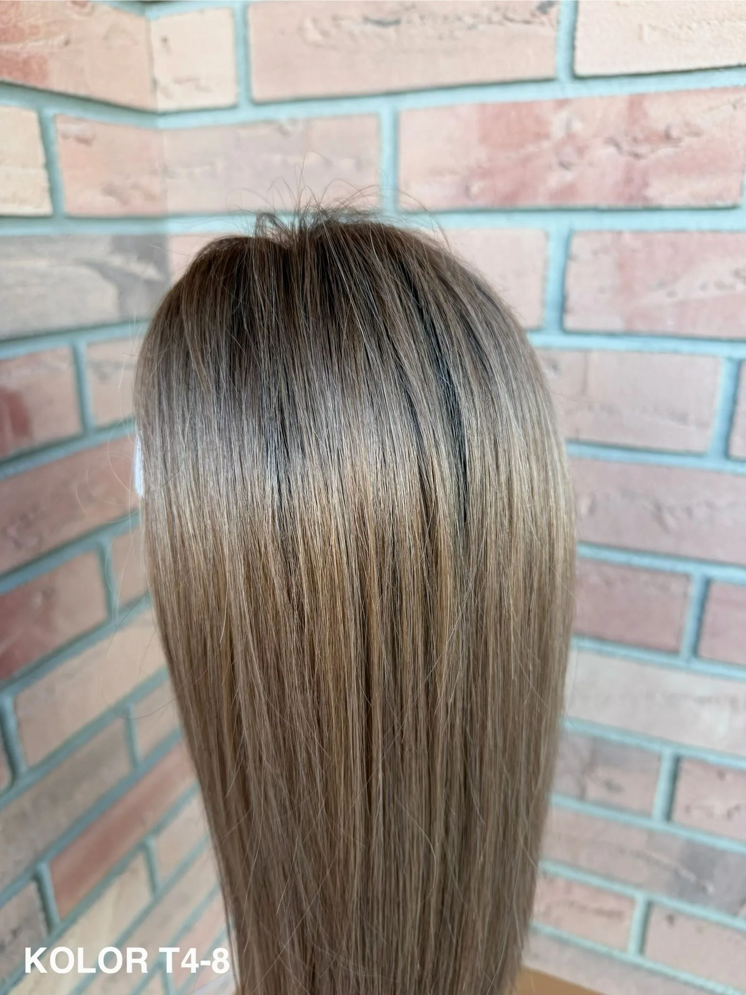 Topper "Noa” włos naturalny, baza 10cm/14cm - obrazek 7