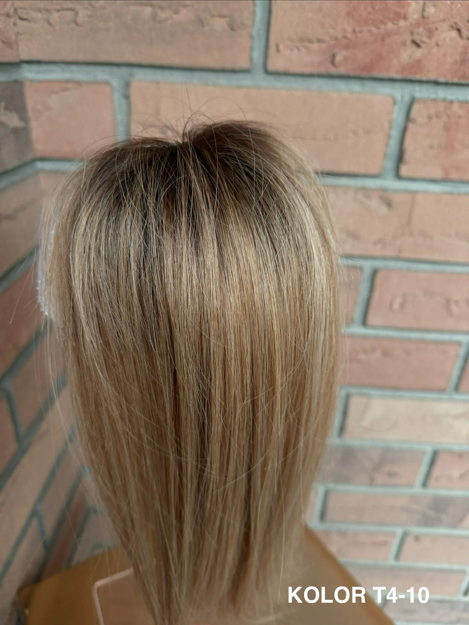 Topper "Noa” włos naturalny, baza 10cm/14cm - obrazek 4