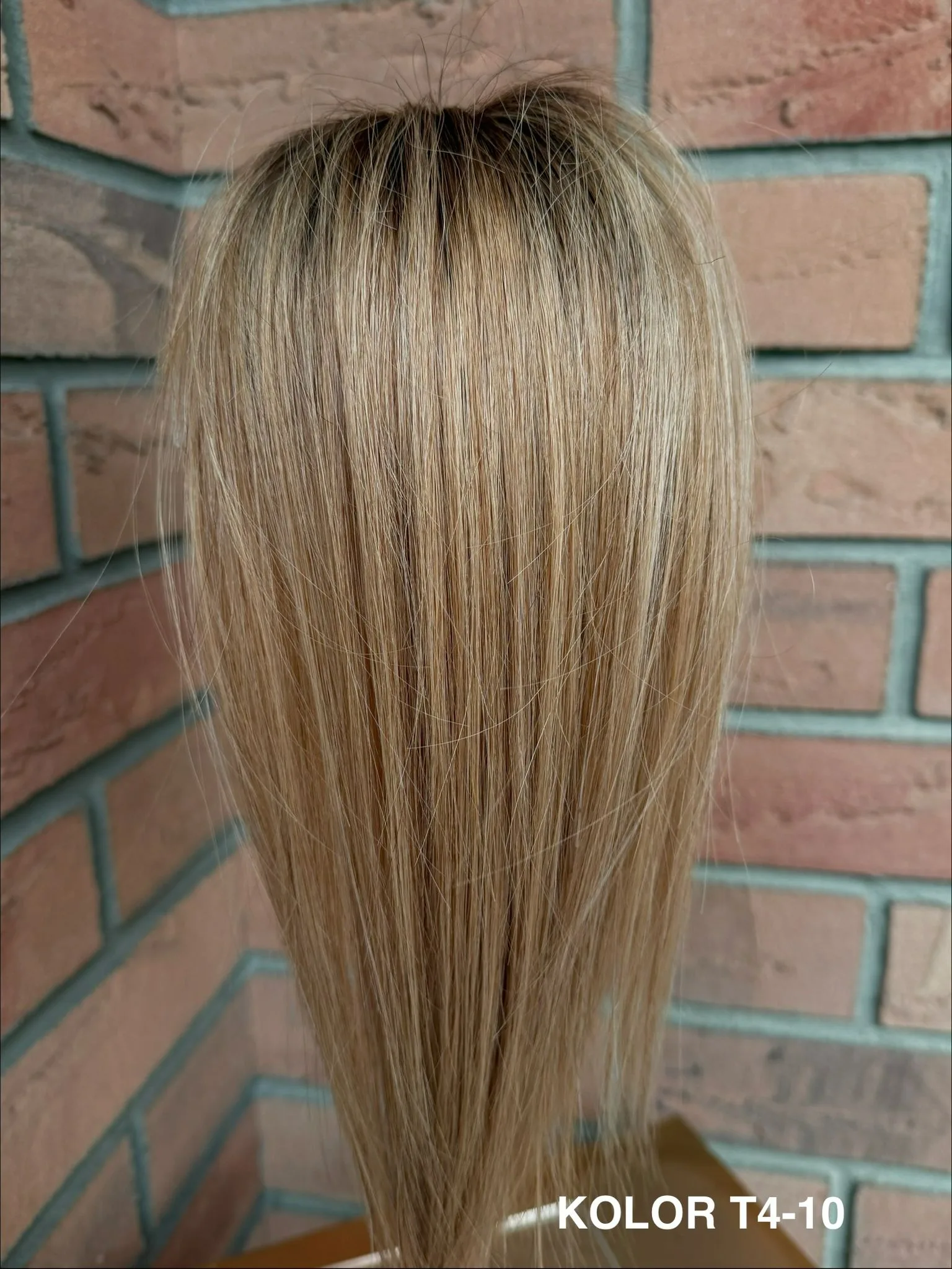 Topper "Noa” włos naturalny, baza 10cm/14cm - obrazek 3