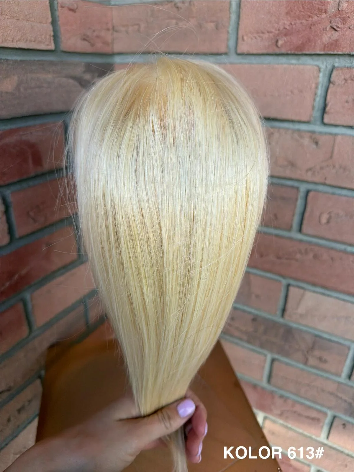 Topper "Noa” włos naturalny, baza 10cm/14cm - obrazek 15