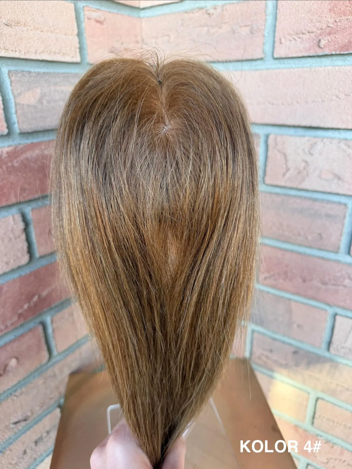 Topper "Noa” włos naturalny, baza 10cm/14cm - obrazek 8