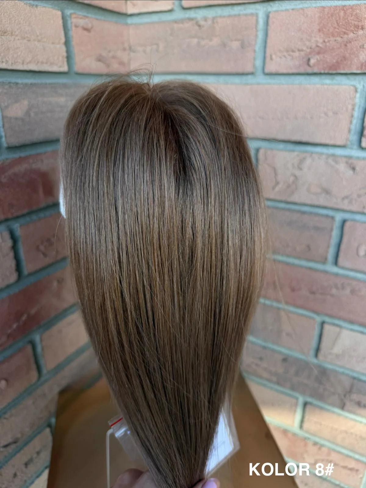 Topper "Noa” włos naturalny, baza 10cm/14cm - obrazek 10