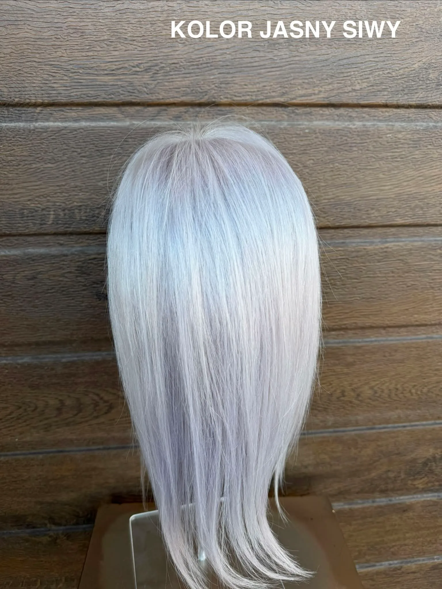 Topper "Noa” włos naturalny, baza 10cm/14cm - obrazek 10
