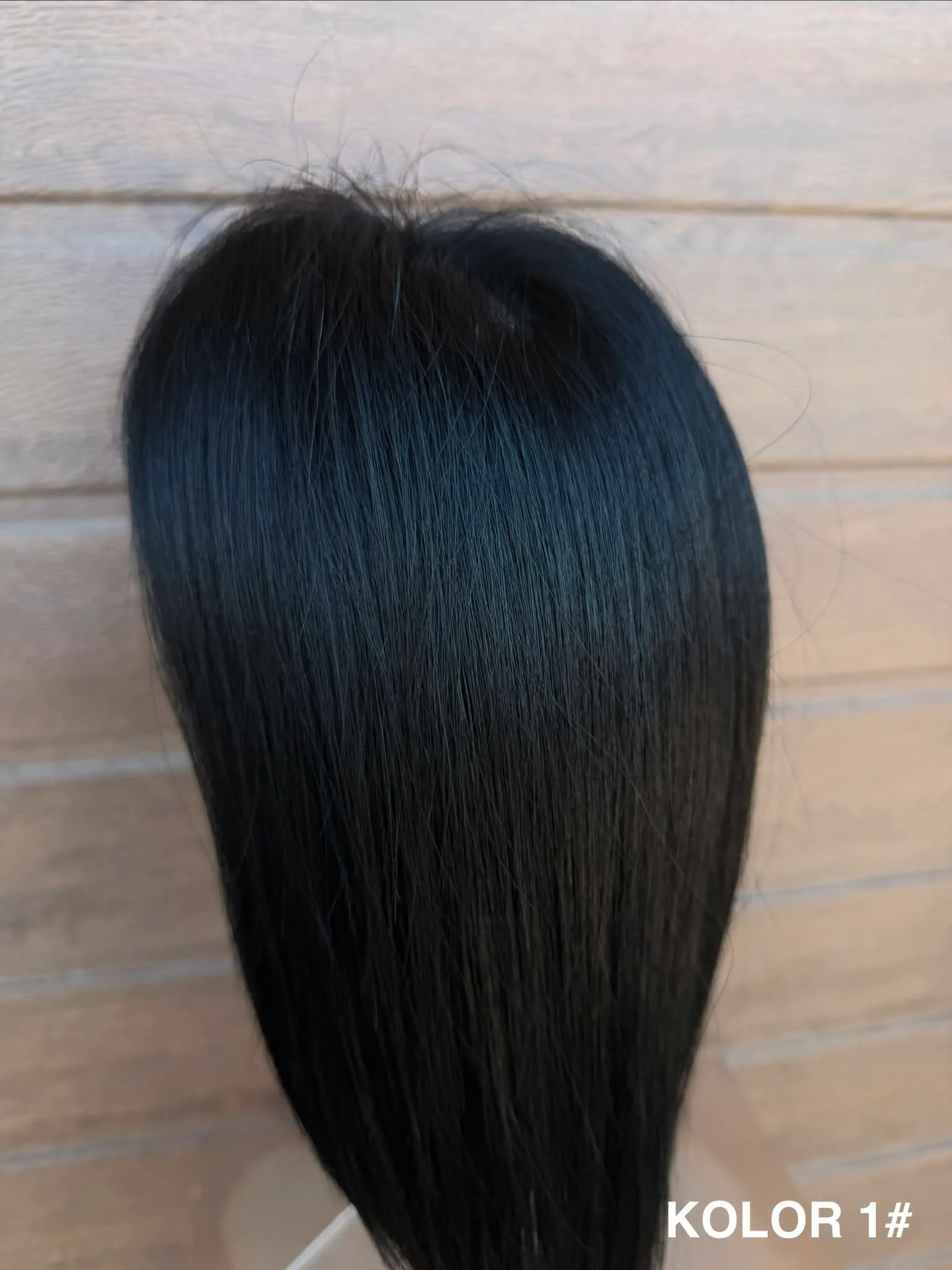Topper "Noa” włos naturalny, baza 10cm/14cm - obrazek 7