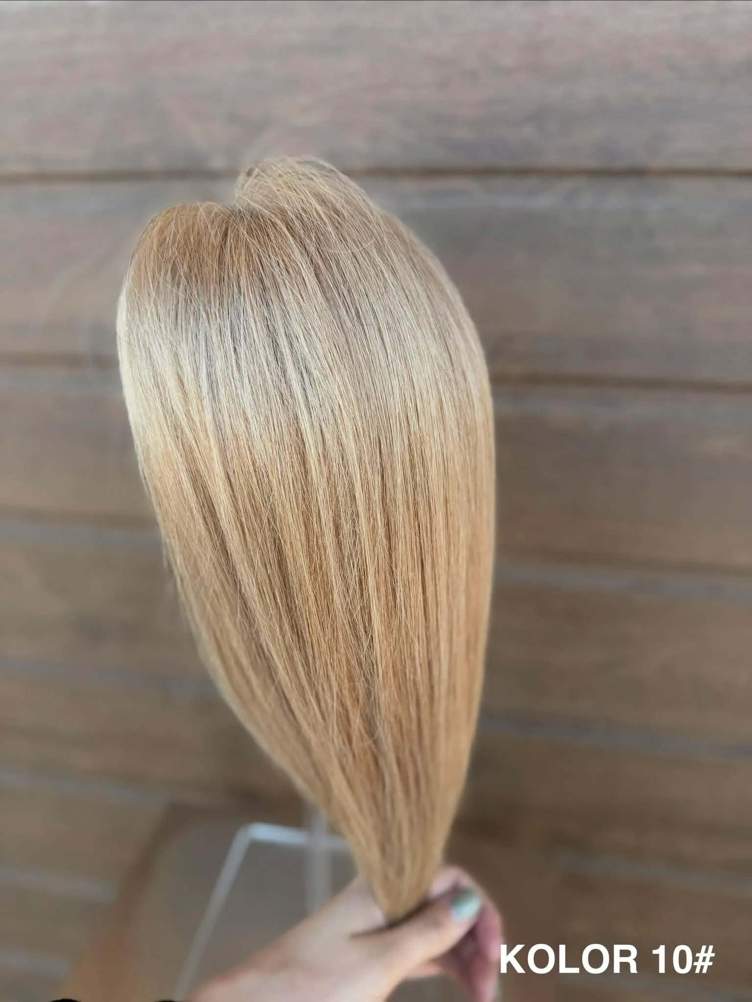 Topper "Noa” włos naturalny, baza 10cm/14cm - obrazek 20