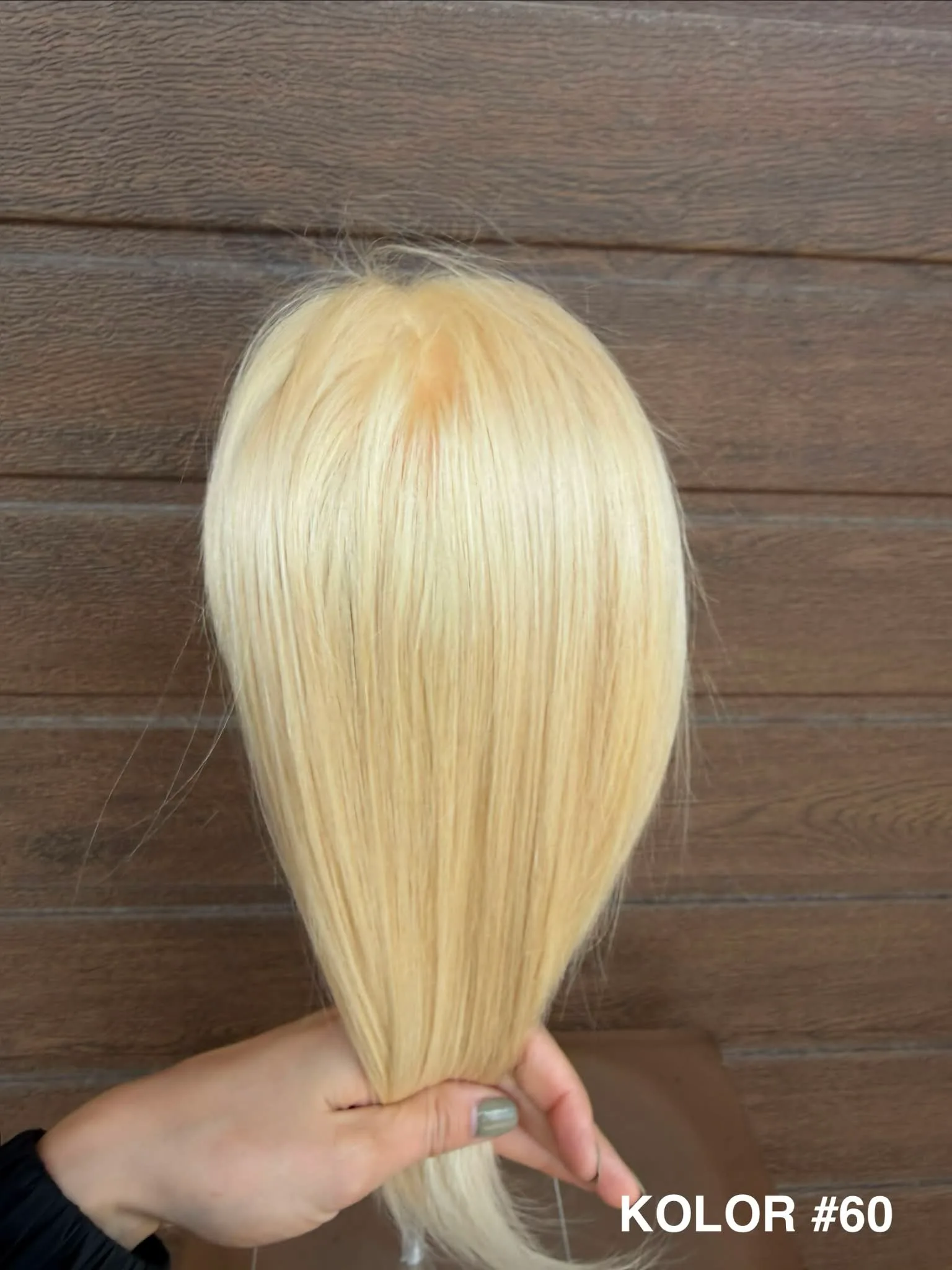 Topper "Noa” włos naturalny, baza 10cm/14cm - obrazek 32