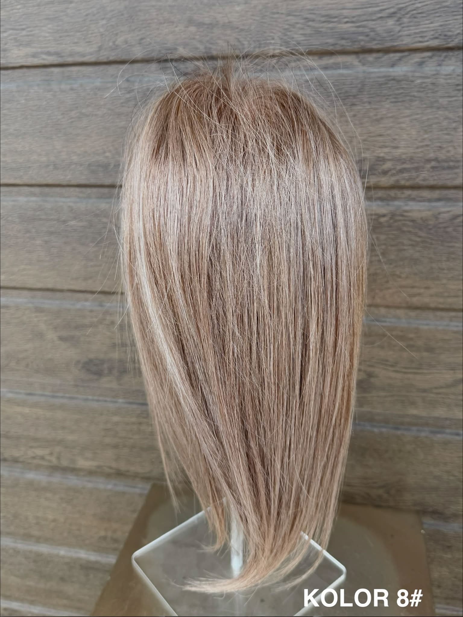 Topper "Noa” włos naturalny, baza 10cm/14cm - obrazek 26