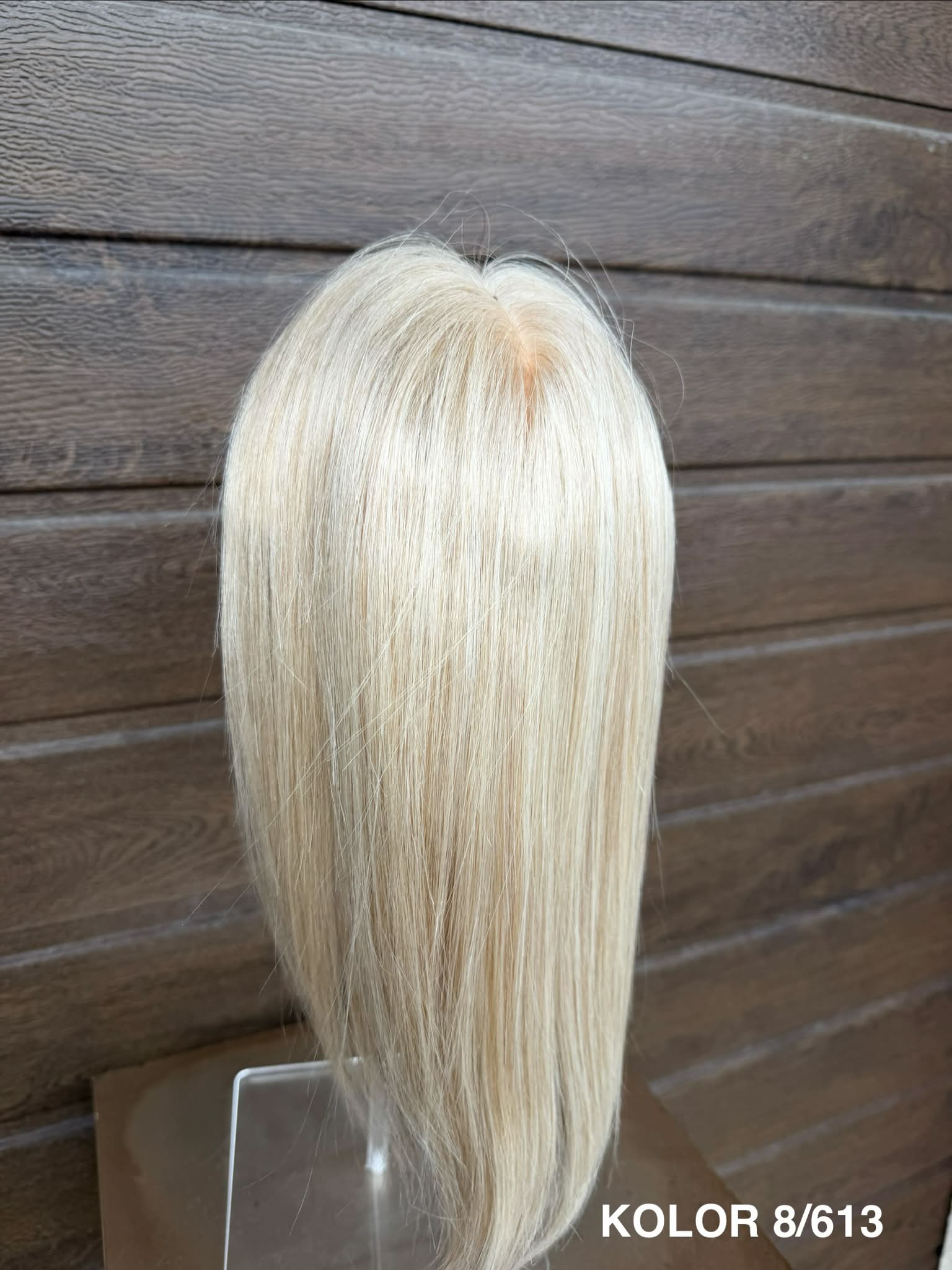Topper "Noa” włos naturalny, baza 10cm/14cm - obrazek 29