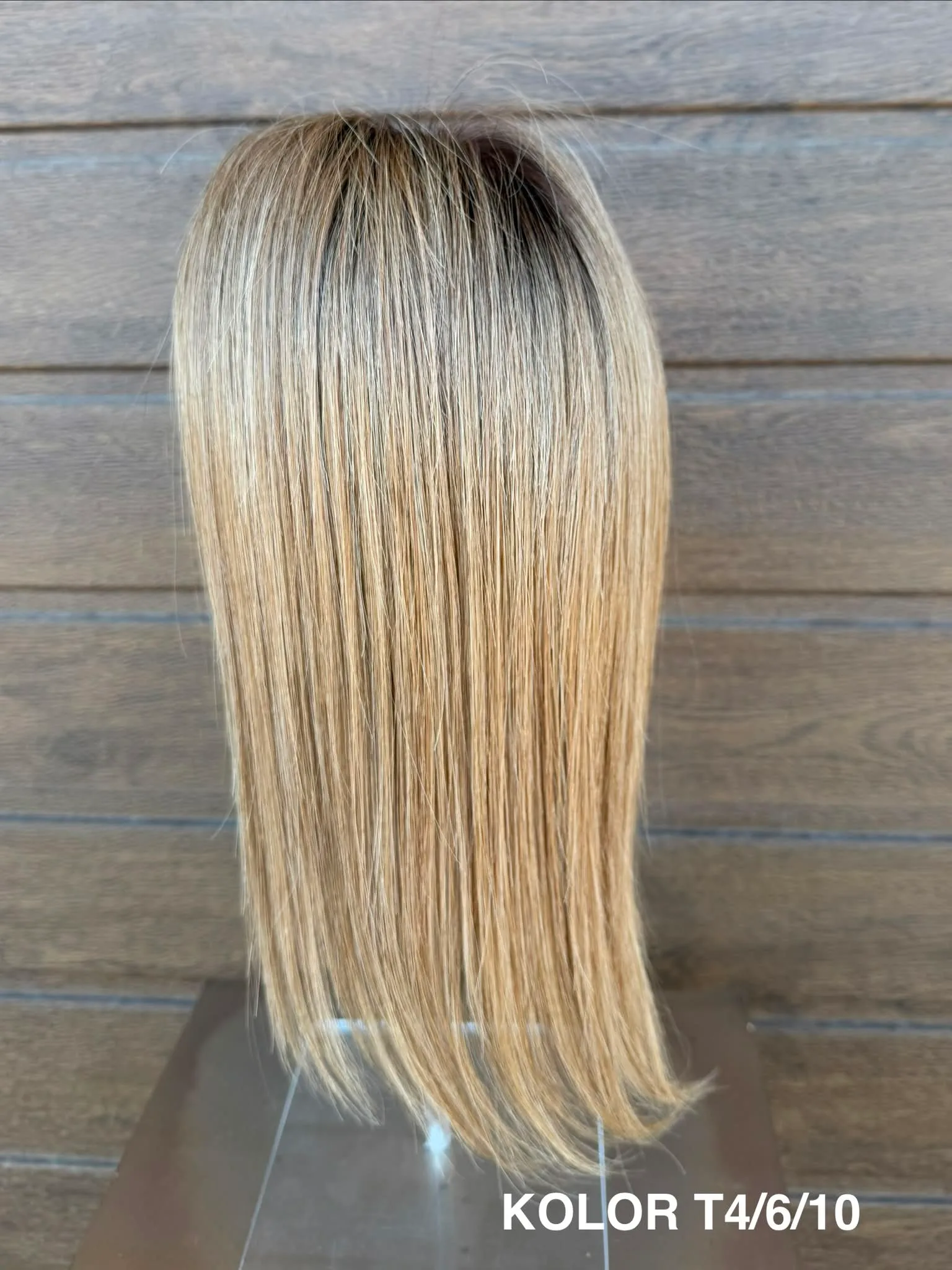 Topper "Noa” włos naturalny, baza 10cm/14cm - obrazek 36