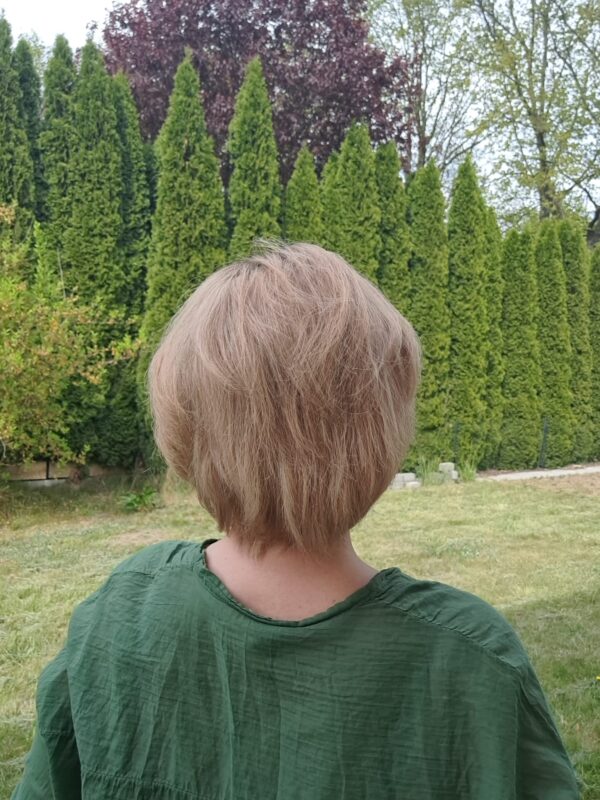 Peruka ”Jagoda” Włos naturalny, Lace Front 13*6, kolor jasny brąz sombre - obrazek 10