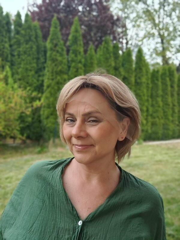 Peruka ”Jagoda” Włos naturalny, Lace Front 13*6, kolor jasny brąz sombre - obrazek 6