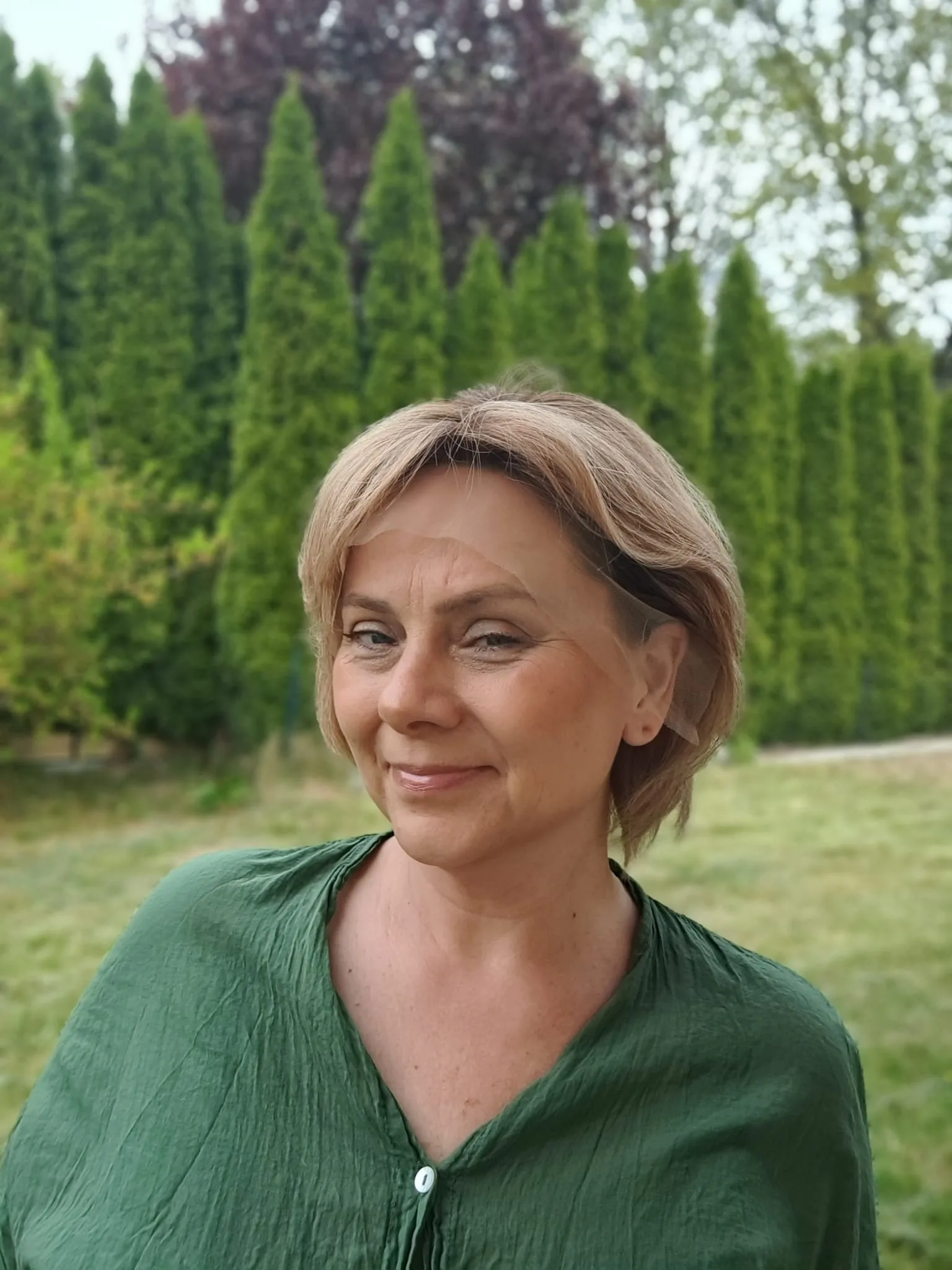 Peruka ”Jagoda” Włos naturalny, Lace Front 13*6 - obrazek 7