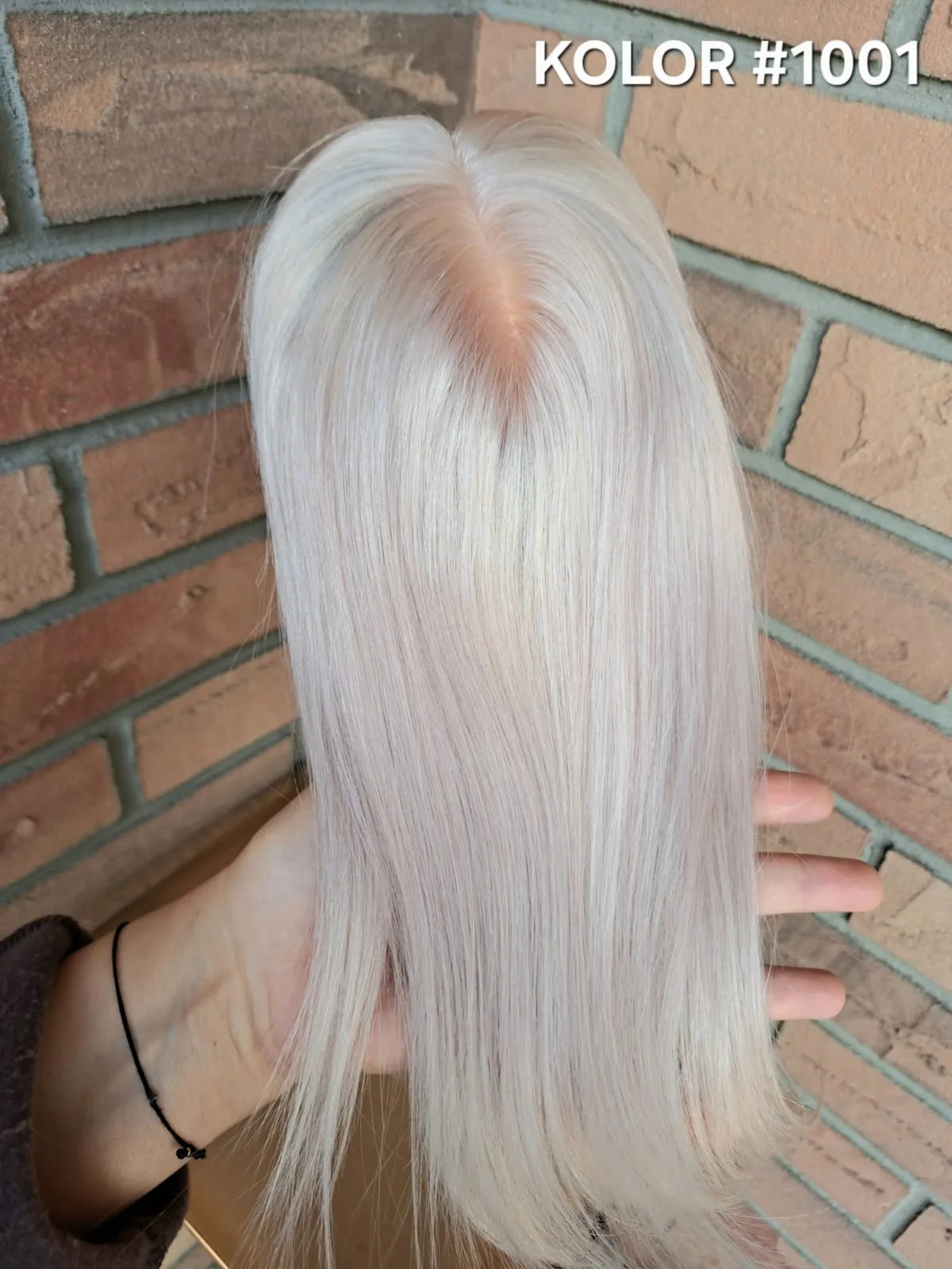 Topper "Noa” włos naturalny, baza 10cm/14cm - obrazek 20