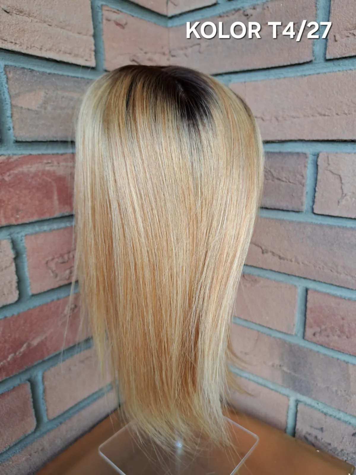 Topper "Noa” włos naturalny, baza 10cm/14cm - obrazek 18