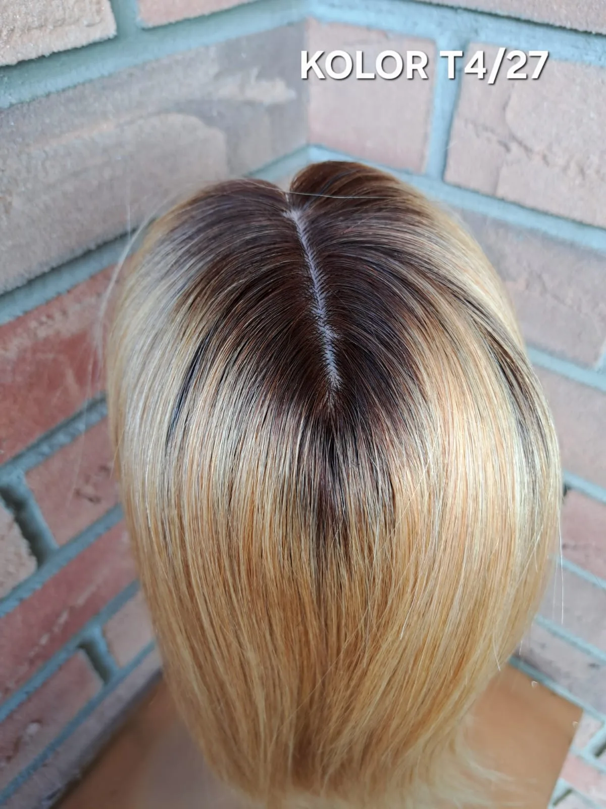 Topper "Noa” włos naturalny, baza 10cm/14cm - obrazek 19