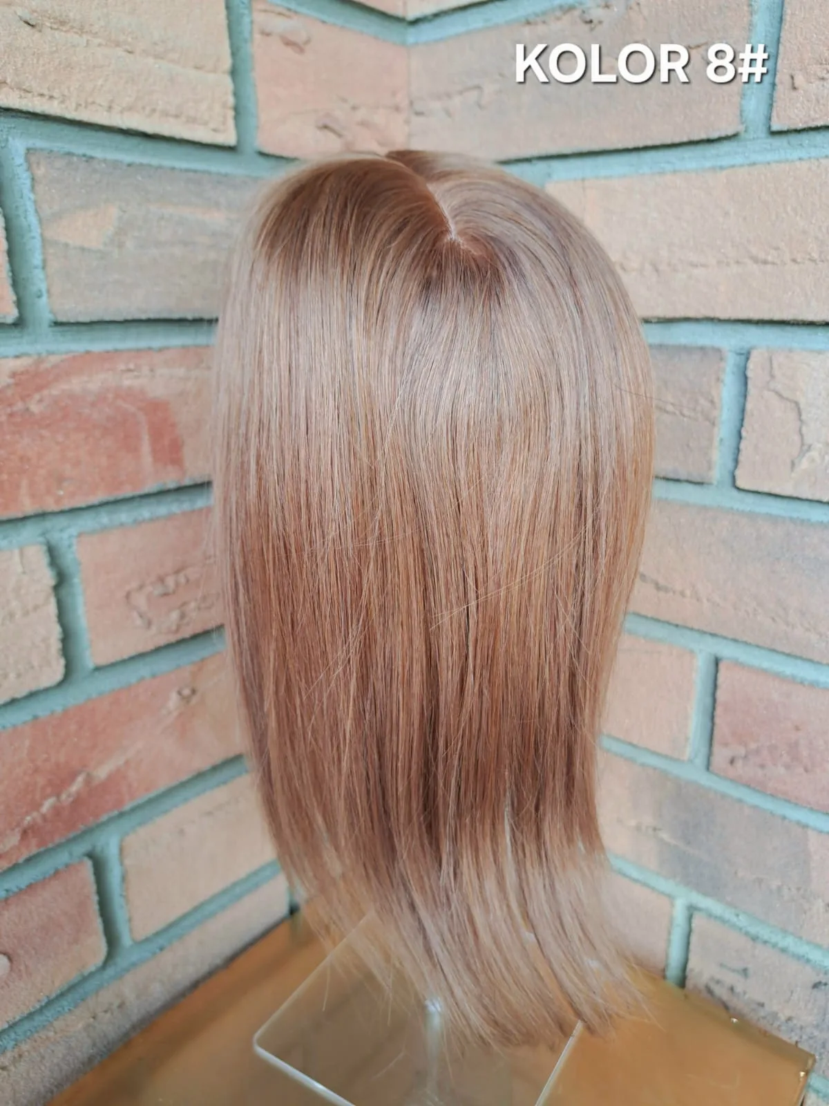 Topper "Noa” włos naturalny, baza 10cm/14cm - obrazek 15