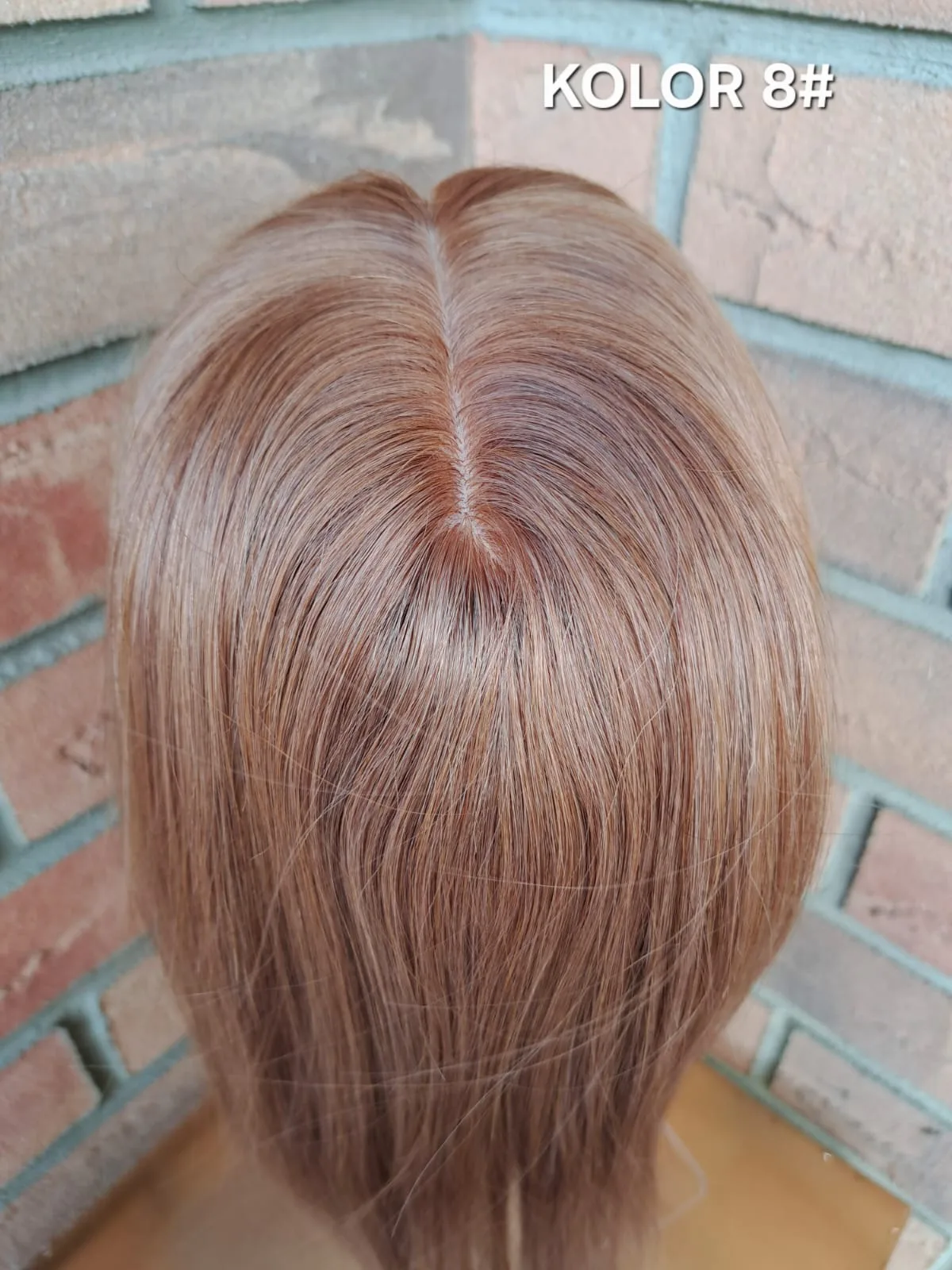 Topper "Noa” włos naturalny, baza 10cm/14cm - obrazek 17