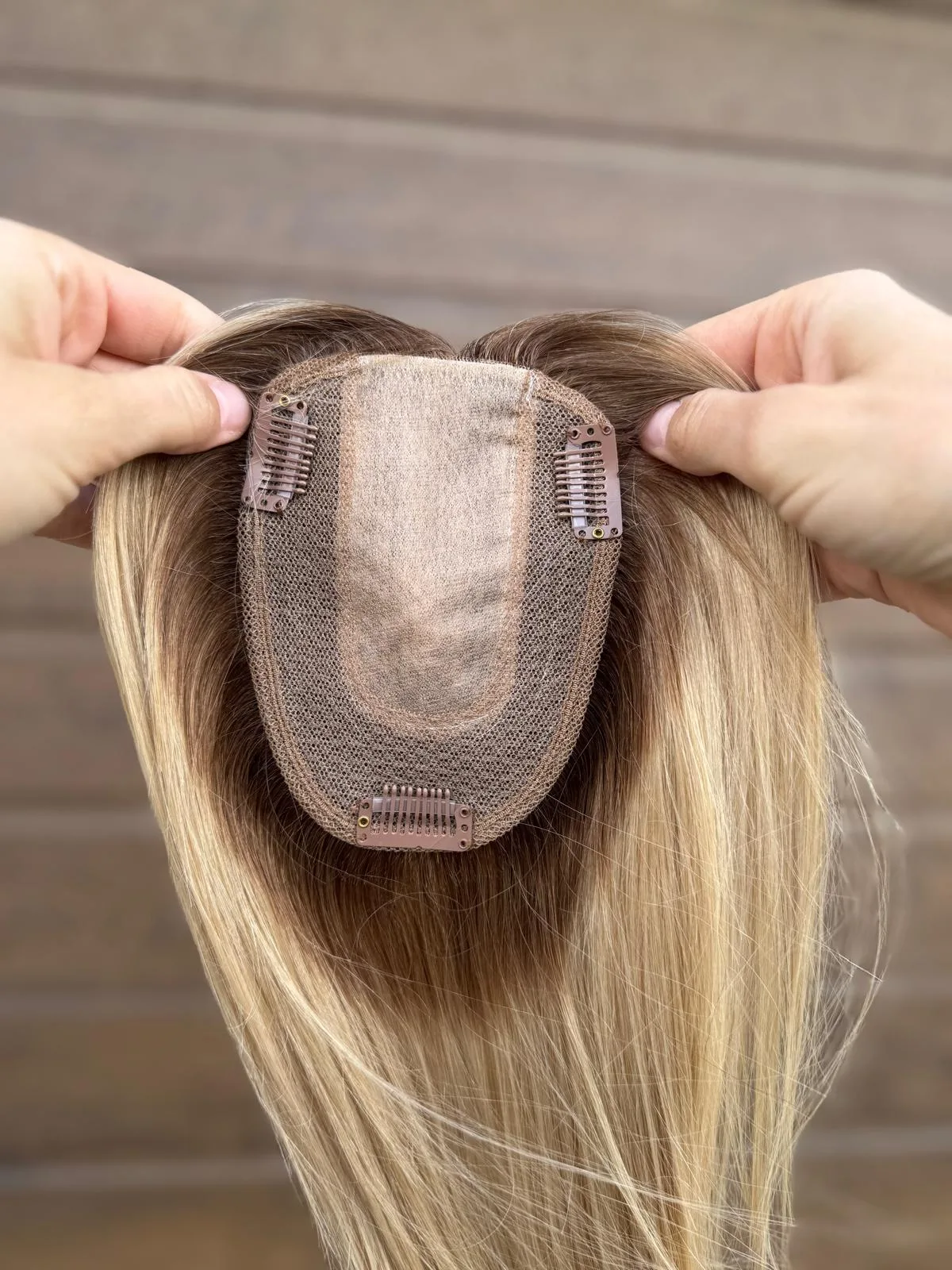 Topper "Noa” włos naturalny, baza 10cm/14cm - obrazek 22