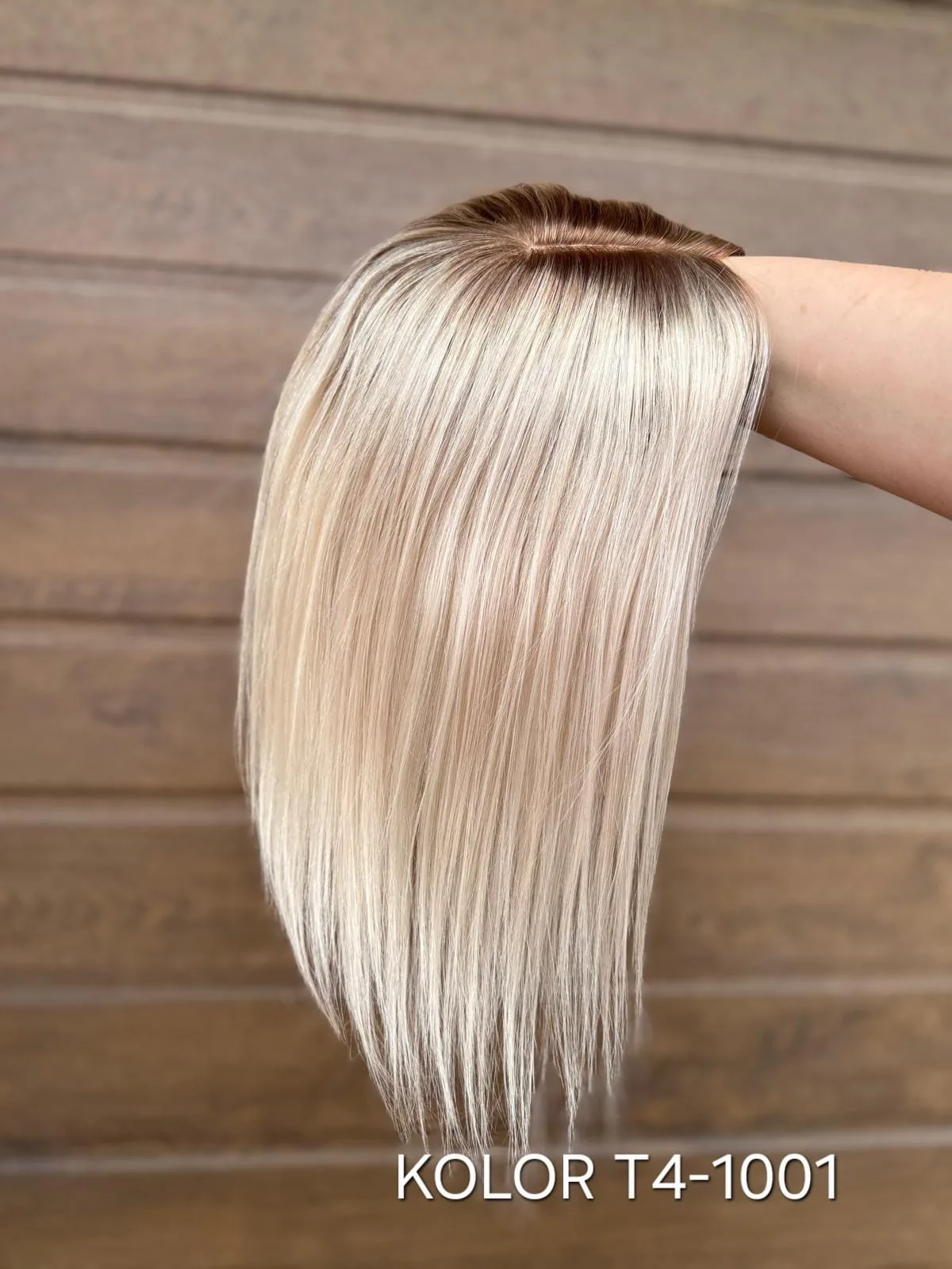 Topper "Noa” włos naturalny, baza 10cm/14cm - obrazek 12