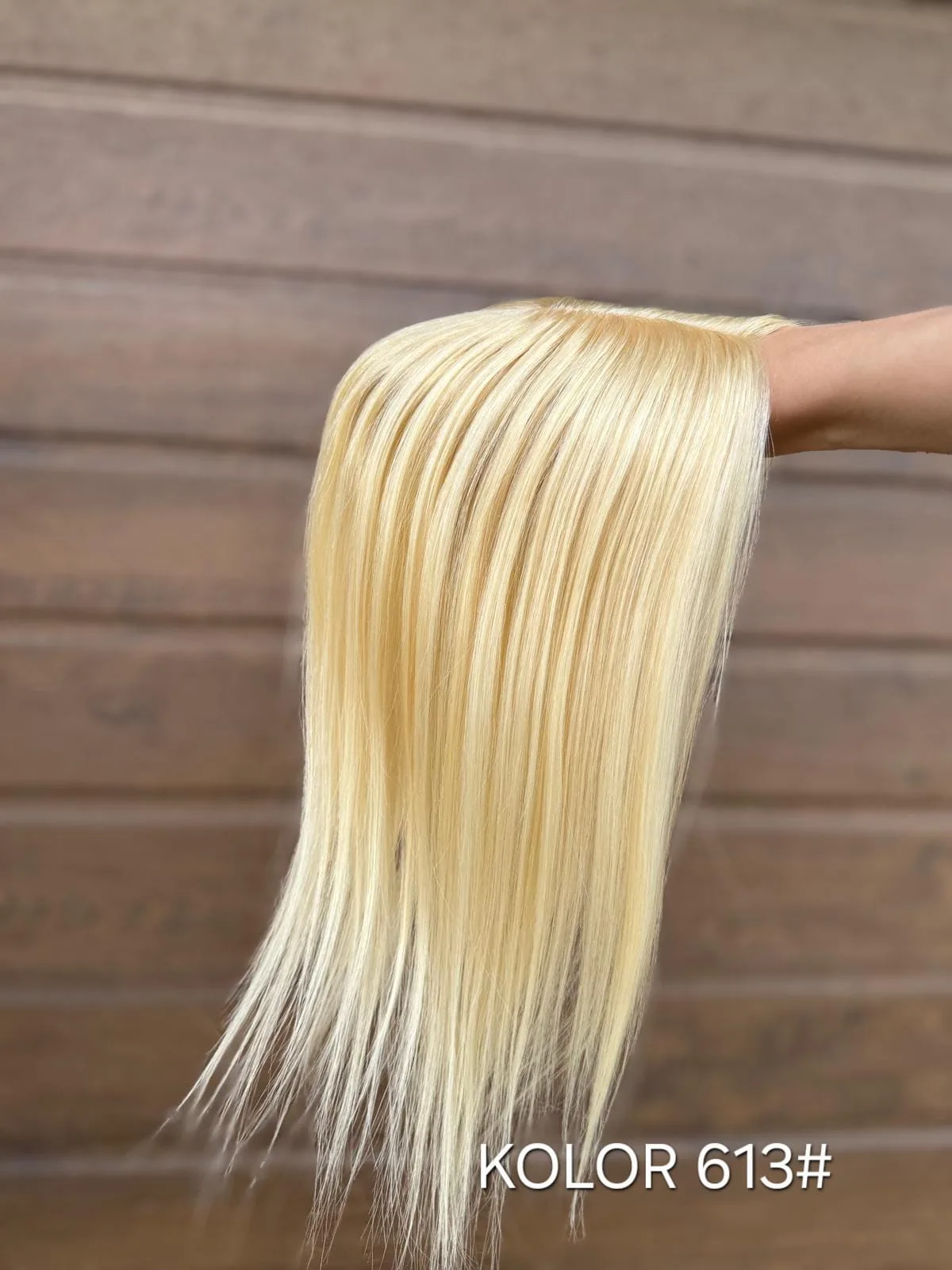 Topper "Noa” włos naturalny, baza 10cm/14cm - obrazek 9