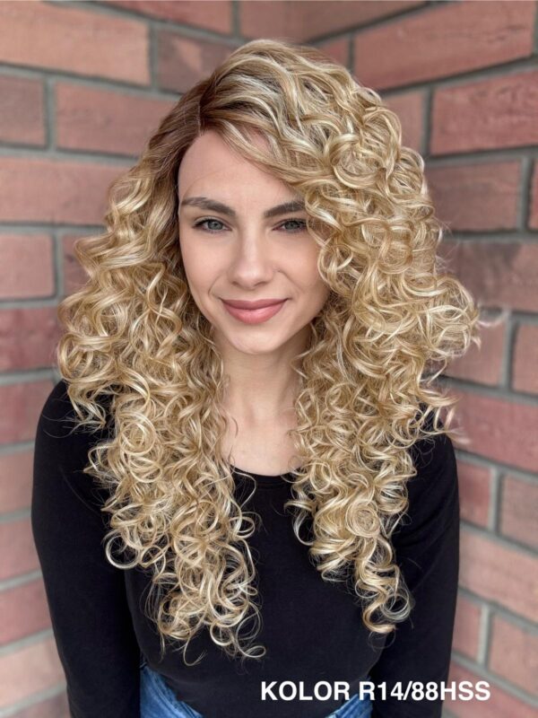 Peruka "Tisa" Lace Front (T), dostępna w wielu kolorach - obrazek 4