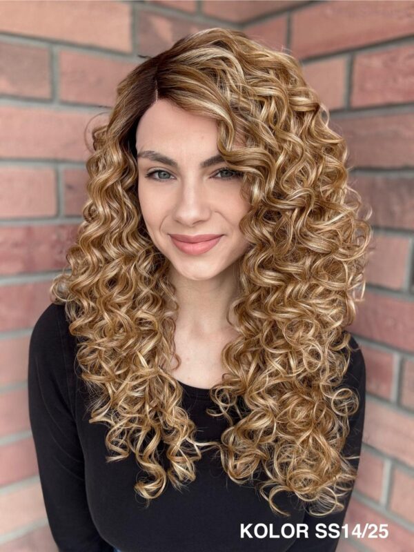 Peruka "Tisa" Lace Front (T), dostępna w wielu kolorach - obrazek 5