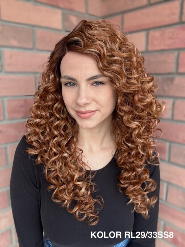 Peruka "Tisa" Lace Front (T), dostępna w wielu kolorach - obrazek 3