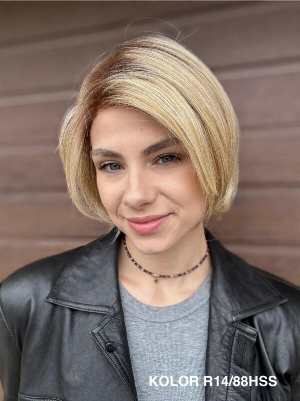 Peruka "Dominika" Mono Top, dostępna w wielu kolorach - obrazek 4