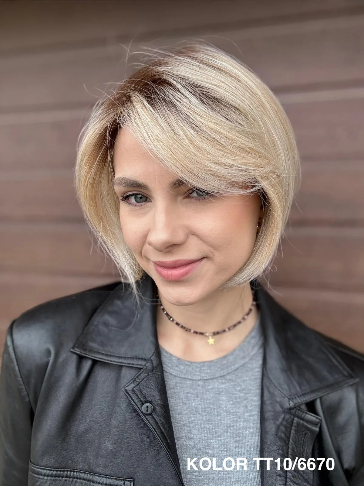 Peruka "Dominika" Mono Top, dostępna w wielu kolorach - obrazek 13