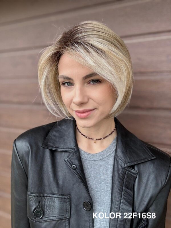 Peruka "Dominika" Mono Top, dostępna w wielu kolorach - obrazek 9