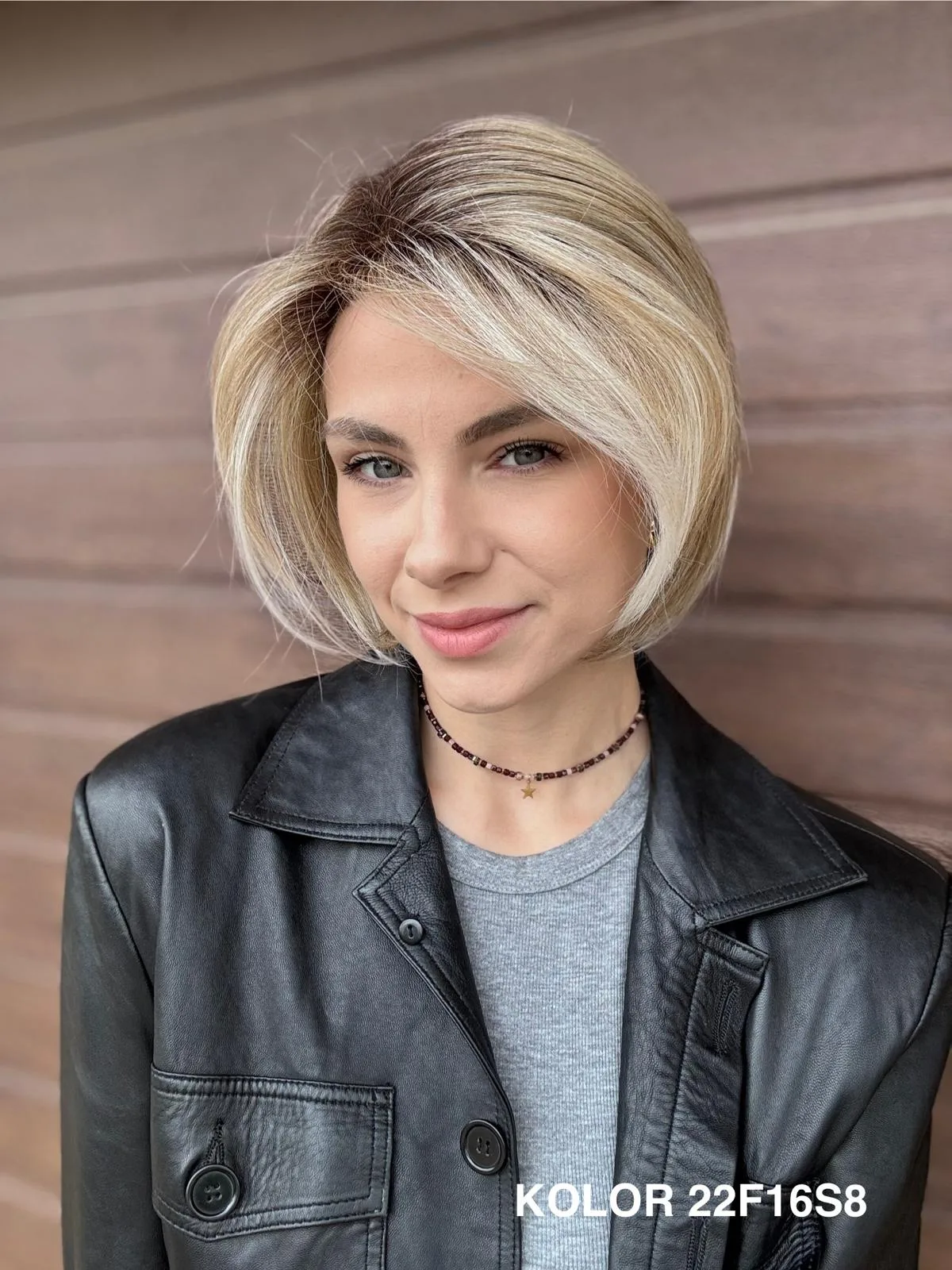 Peruka "Dominika" Mono Top, dostępna w wielu kolorach - obrazek 14