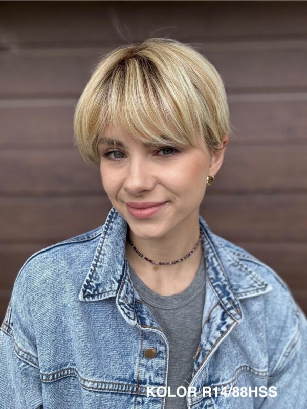 Peruka "Jolanta" Mono Top, dostępna w wielu kolorach - obrazek 9