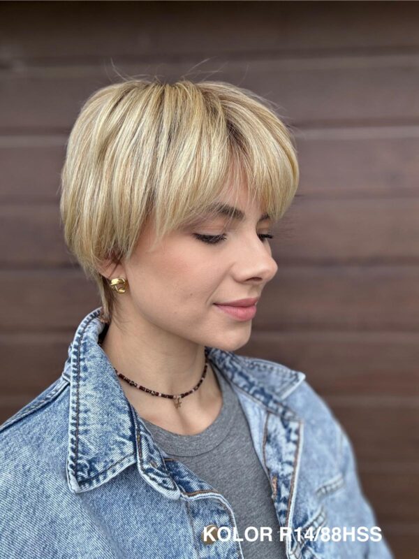 Peruka "Jolanta" Mono Top, dostępna w wielu kolorach - obrazek 11