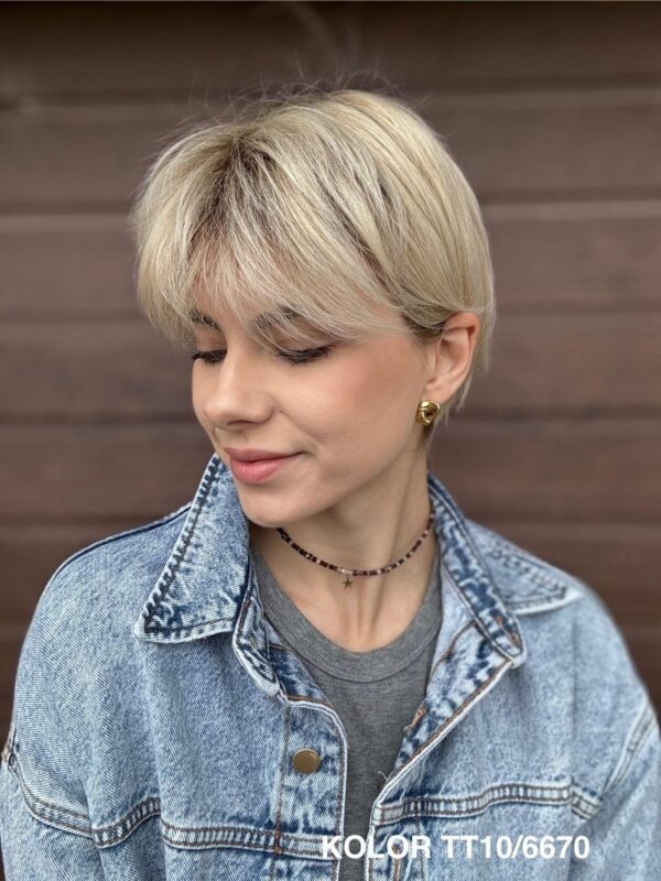 Peruka "Jolanta" Mono Top, dostępna w wielu kolorach - obrazek 12