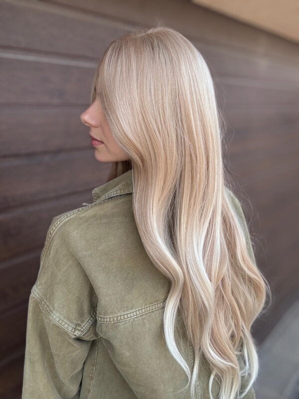 Peruka "Justyna" Lace Front, kolor blond - obrazek 5