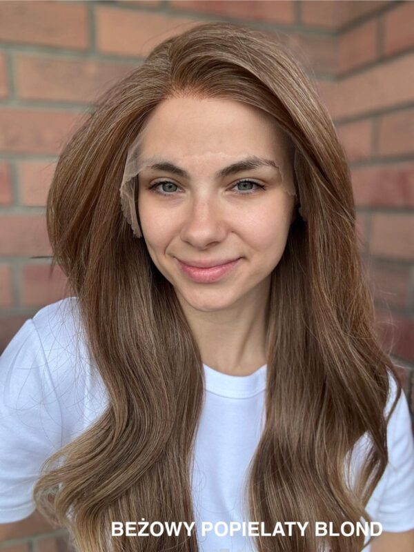 Peruka "Justyna" Lace Front, kolory blond - obrazek 6