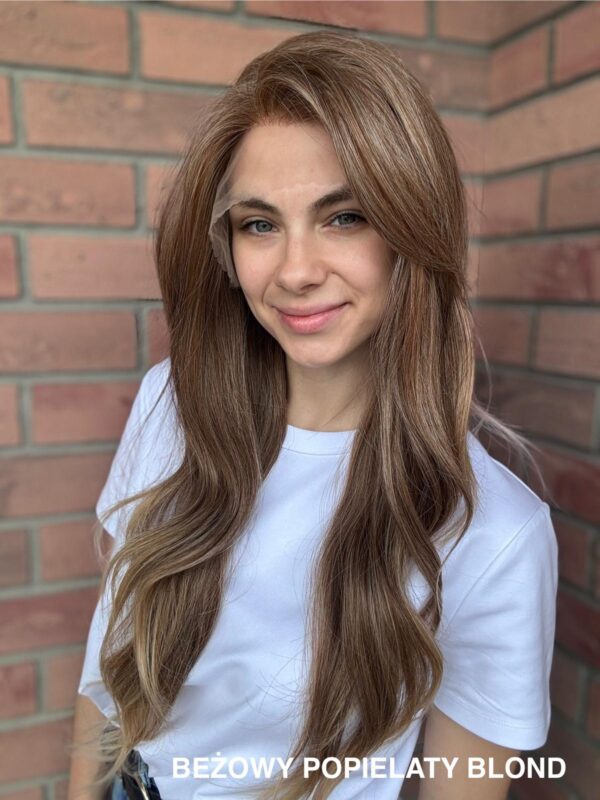 Peruka "Justyna" Lace Front, kolory blond - obrazek 7