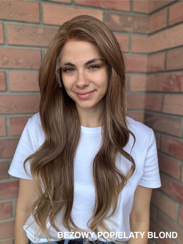 Peruka "Justyna" Lace Front, kolory blond - obrazek 8