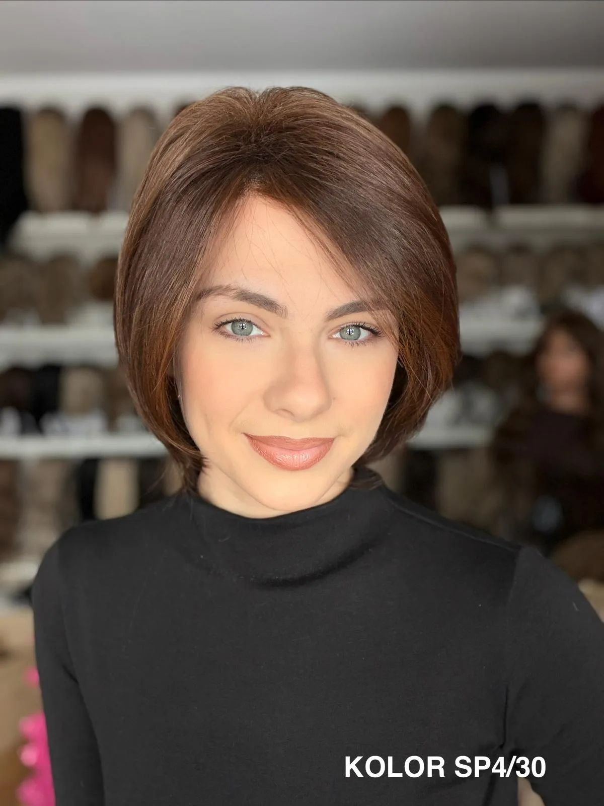 Peruka "Dominika" Mono Top, dostępna w wielu kolorach - obrazek 18