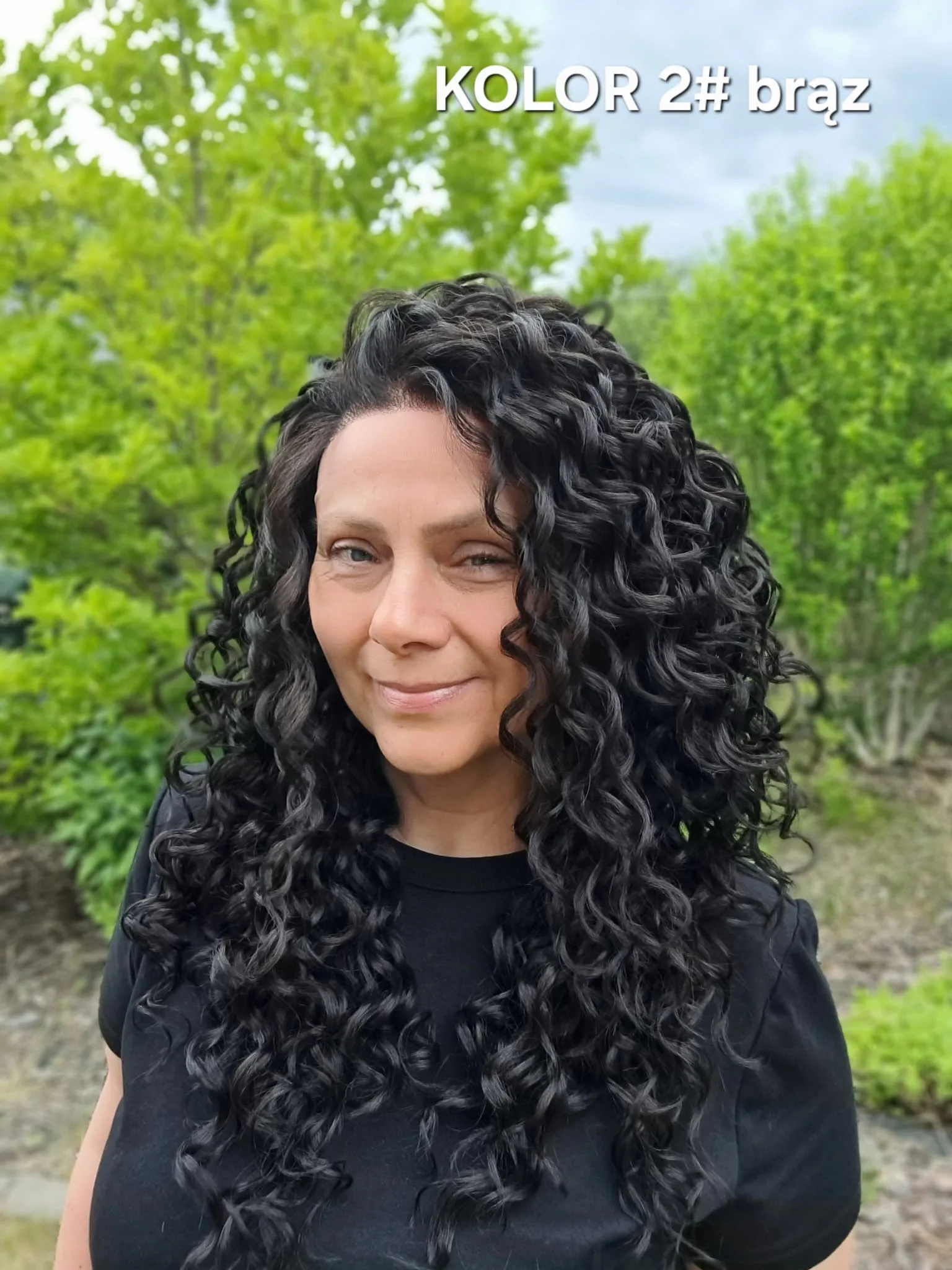 Peruka ”Malika” Lace Front 13*6 (360 °), dostępna w wielu kolorach - obrazek 9
