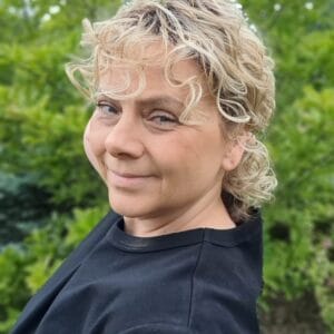 Topper ”Felicja” baza 12cm/ 12cm, loki z efektem tapiru, dostępna w wielu kolorach