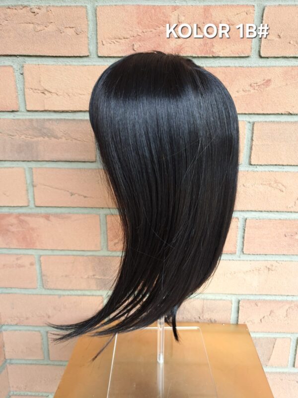 Topper "Asia" baza13/20 cm z grzywką, długość włosa ok. 40 cm - obrazek 13