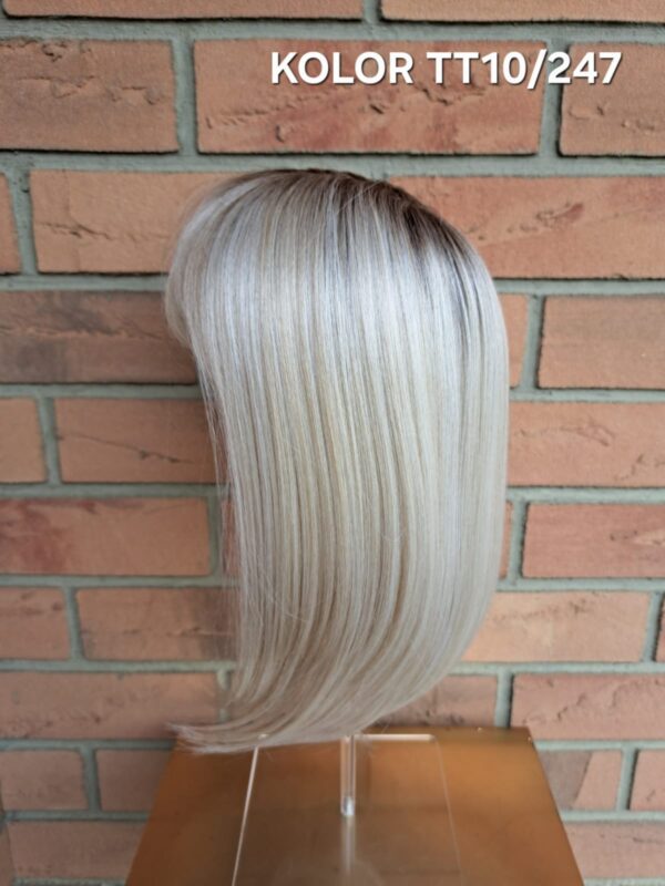Topper "Asia" baza13/20 cm z grzywką, długość włosa ok. 40 cm - obrazek 14