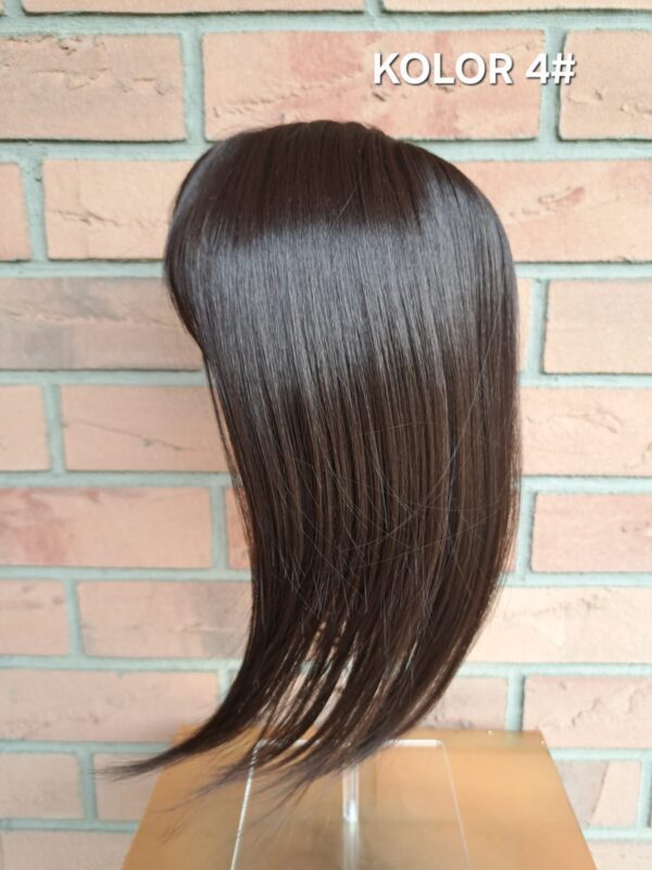 Topper "Asia" baza13/20 cm z grzywką, długość włosa ok. 40 cm - obrazek 16