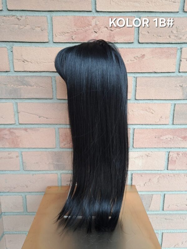 Topper „Sylwia” baza 8/16 cm z grzywką, długość włosa ok. 50 cm - obrazek 7